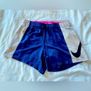 Nike Pro Dri-Fit Shorts (Hot Pink Details)